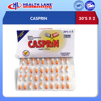 CASPRIN 30'S X 2 STP